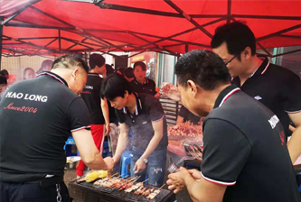 2018年5月水景桃园户外拓展烧烤活动