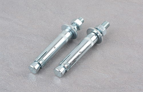 Rear belled anchor bolt