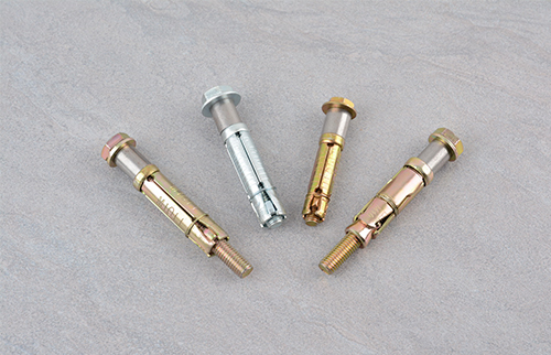 Three (four) piece anchor bolt