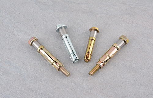 Three (four) piece anchor bolt