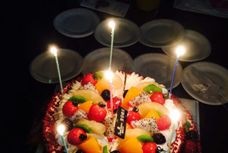 中茂员工生日合影